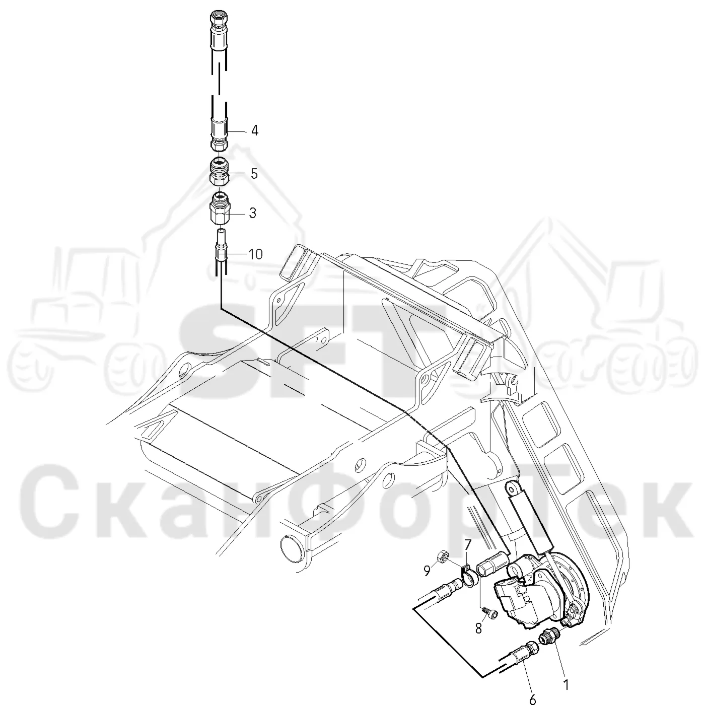 Схема: Valmet / Лесозаготовительные машины / Valmet 921 / Valmet 921 Ch 13271- / Valmet 921 Ch 13271- / Каталог запасных частей / Лесозаготовительное оборудование / Головка лесозаготовительной машины / Valmet 360 / Valmet 360 / Valmet 360 Ch. -11429 / Valmet 360 Ch.-11429 / Каталог запасных частей / Резка / Корчевка пней
