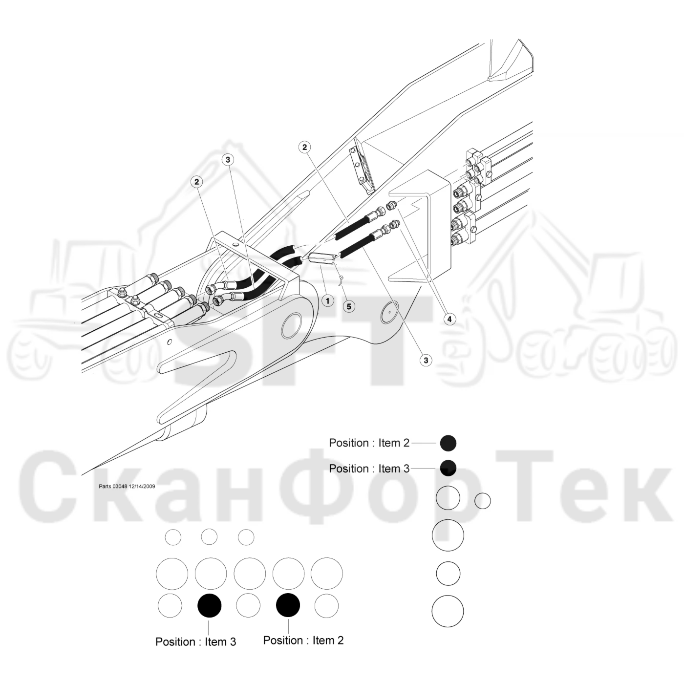 Схема: Valmet / Лесозаготовительные машины / Valmet 901TX / Valmet 901TX / Каталог запасных частей / Тормоза / Тормоза / Bar Saw & Intermittent Disc Saw Hydraulics / Main Boom To Stick Boom - Accumulate Optional