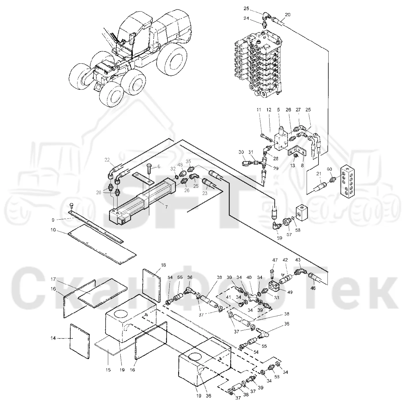 Схема: Valmet / Лесозаготовительные машины / Valmet 921 / Valmet 921 Ch -13270 / Valmet 921 Ch -13270 / Каталог запасных частей / Лесозаготовительное оборудование / Лесозаготовительное оборудование / Корчевка пней / CRH