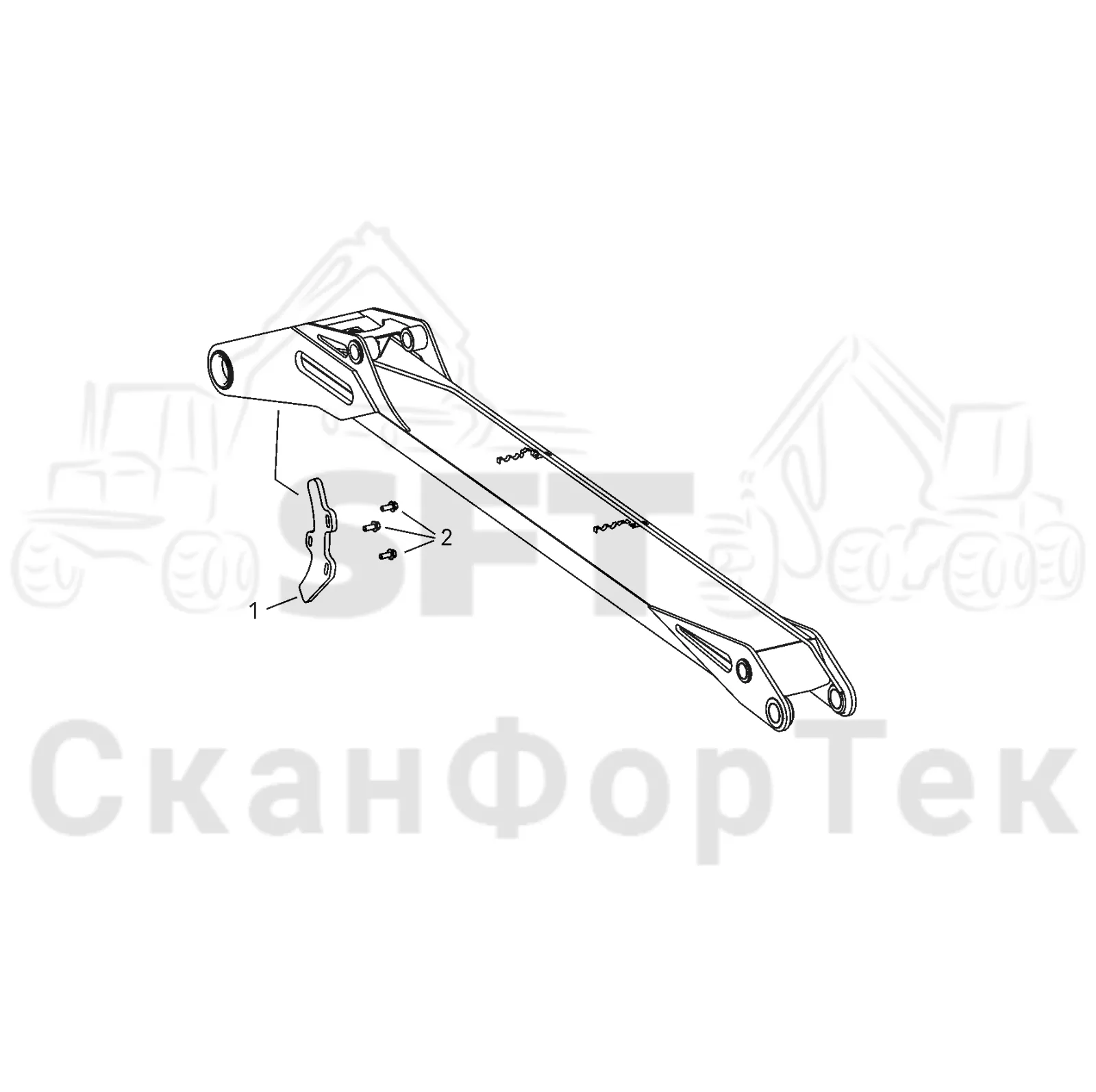 Схема: Valmet / Лесозаготовительные машины / Valmet 901.3 / Valmet 901.3 Ch. 311191- / Valmet 901.3 Ch. 311191- / Каталог запасных частей / Подъемный кран / Подъемные краны / CRH 15 / CRH 15 / CRH 15 Ch. -42172 / CRH 15 Ch. -42172 / Каталог запасных частей / Первая стрела / Оборудование / Датчик, основная стрела Номер крана