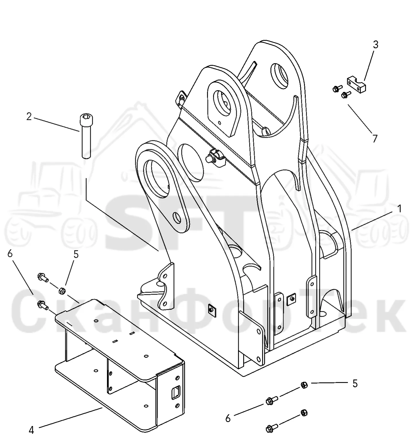 Схема: Valmet / Форвардер / Valmet 840.2 / Valmet 840.2  Ch. -211120 / Valmet 840.2  Ch. -211120 / Каталог запасных частей / Оборудование захвата / Захват / Valmet 901.2 Ch. -211060 / Каталог запасных частей / Подъемный кран / Подъемные краны / CRH 14 / Каталог запасных частей / CRH 14 / Колонна / Стойка крана Valmet