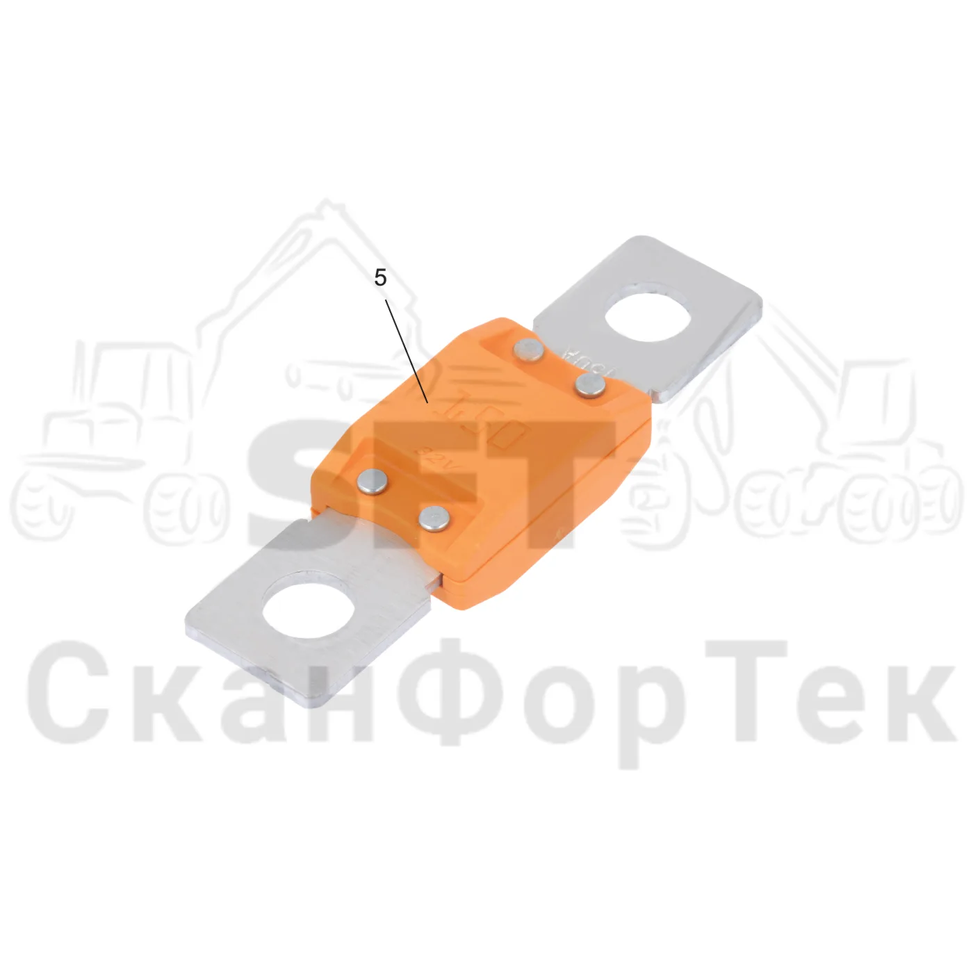 Схема: Комплект электрооборудования электродвигателя стартера · Плавкий предохранитель