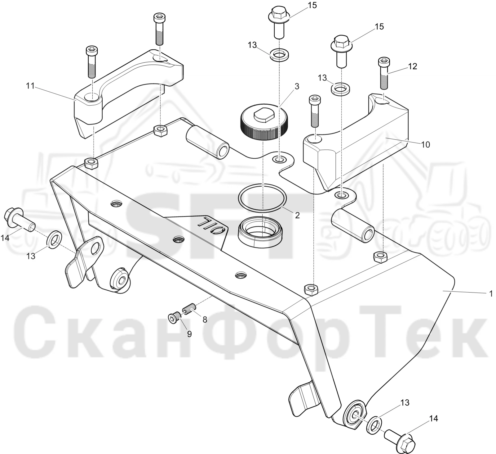 Схема: Маслобак 1093021636-
