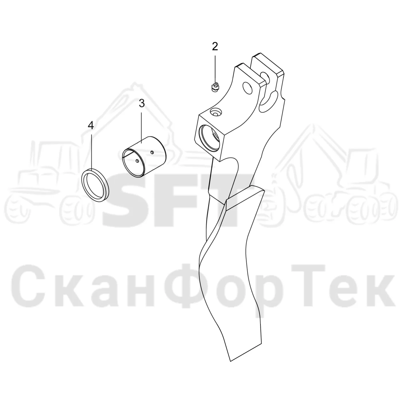 Схема: Сучкорезные ножи  1093020505-