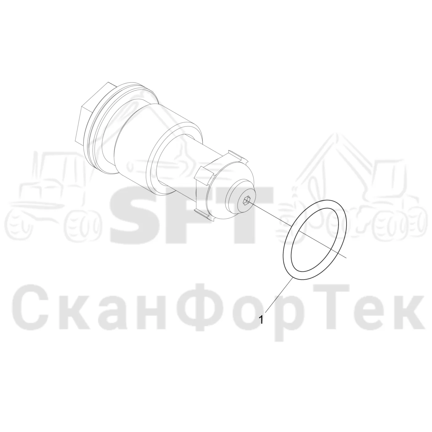 Схема: Редукционный клапан