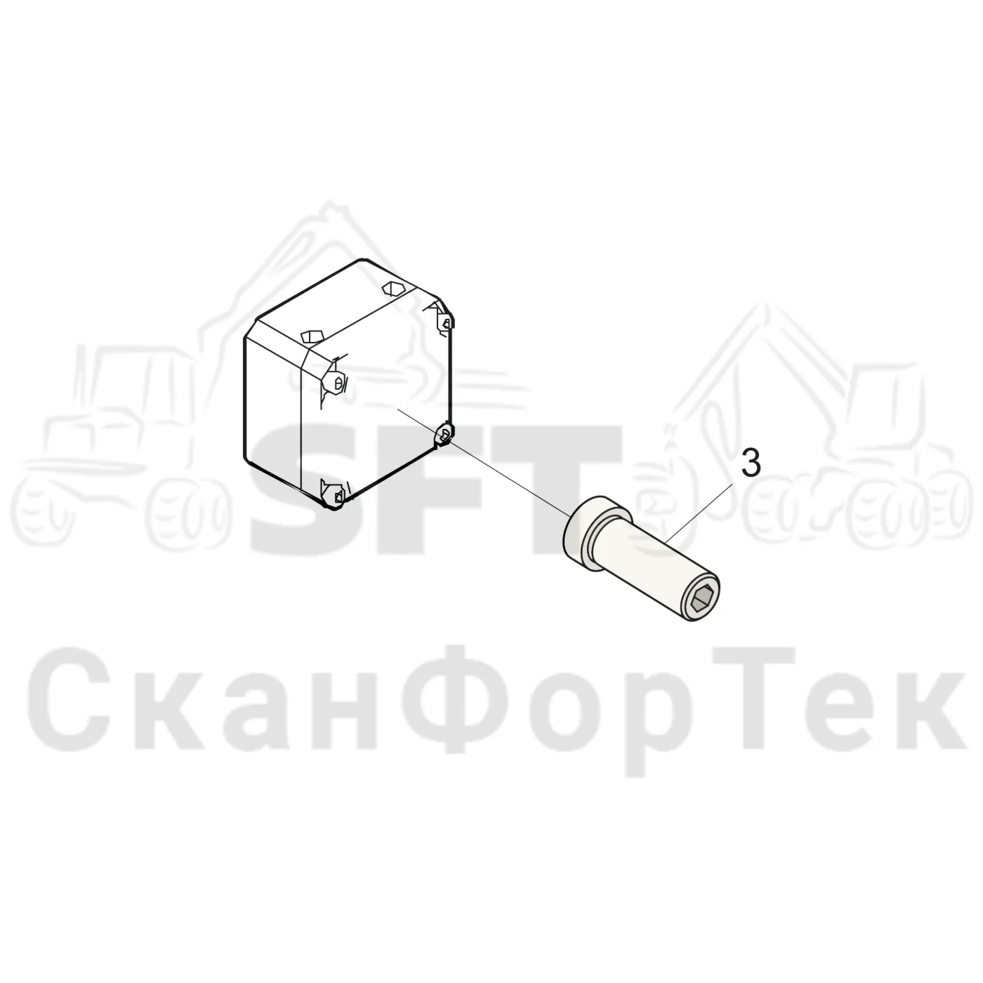 Схема: Датчик 3092019213- · Магнитный винт