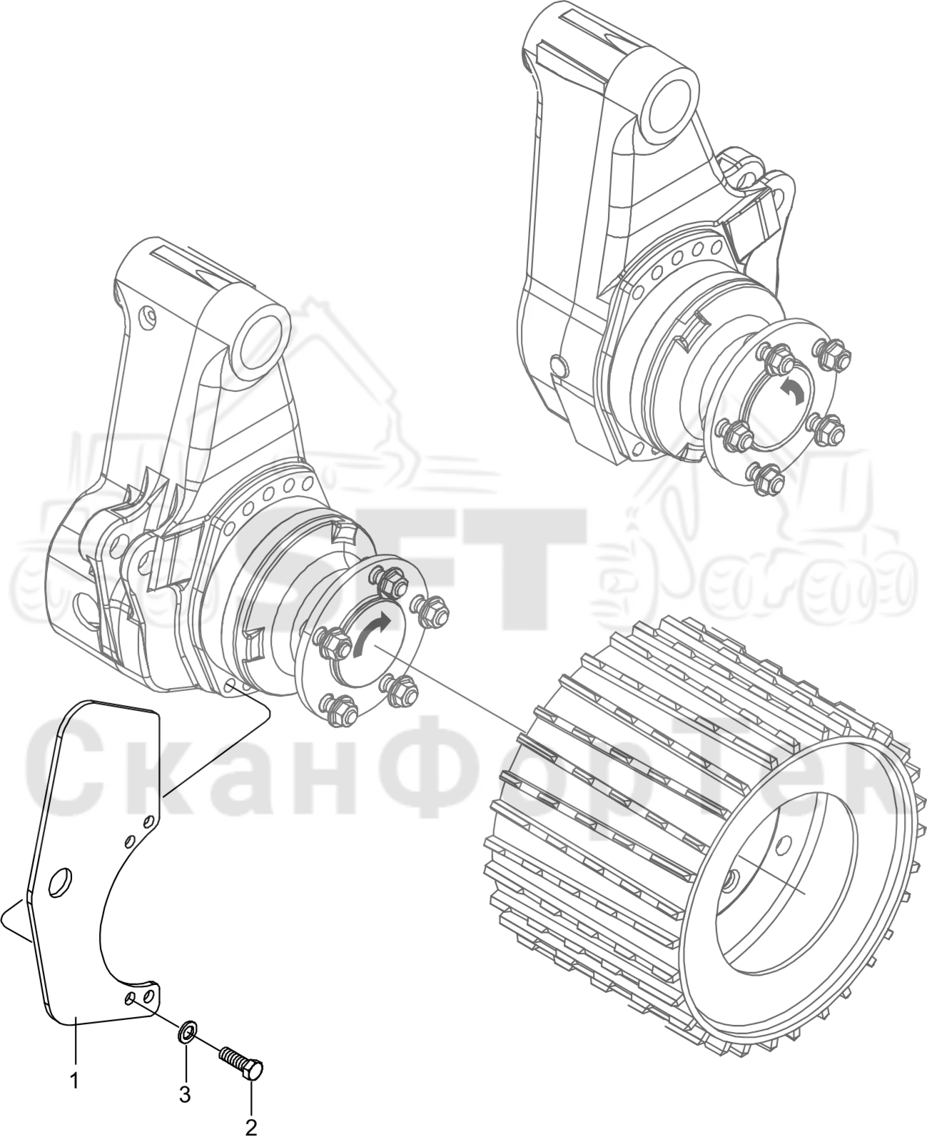 Схема: защита