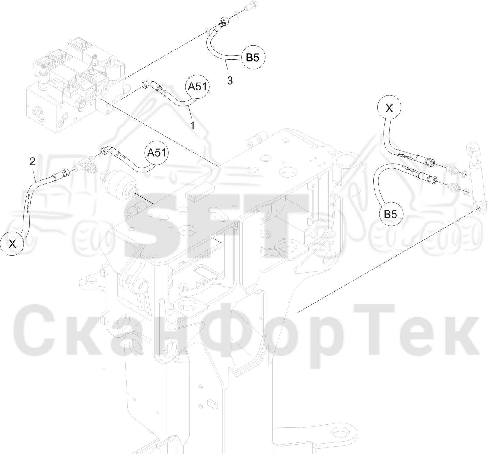 Схема: Измерение длины/Гидравлика  3092020057-