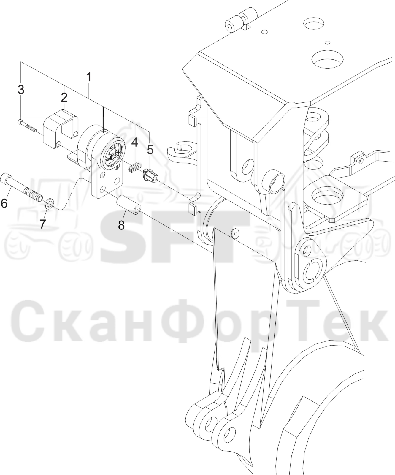 Схема: Измерение диаметра 3092018131-