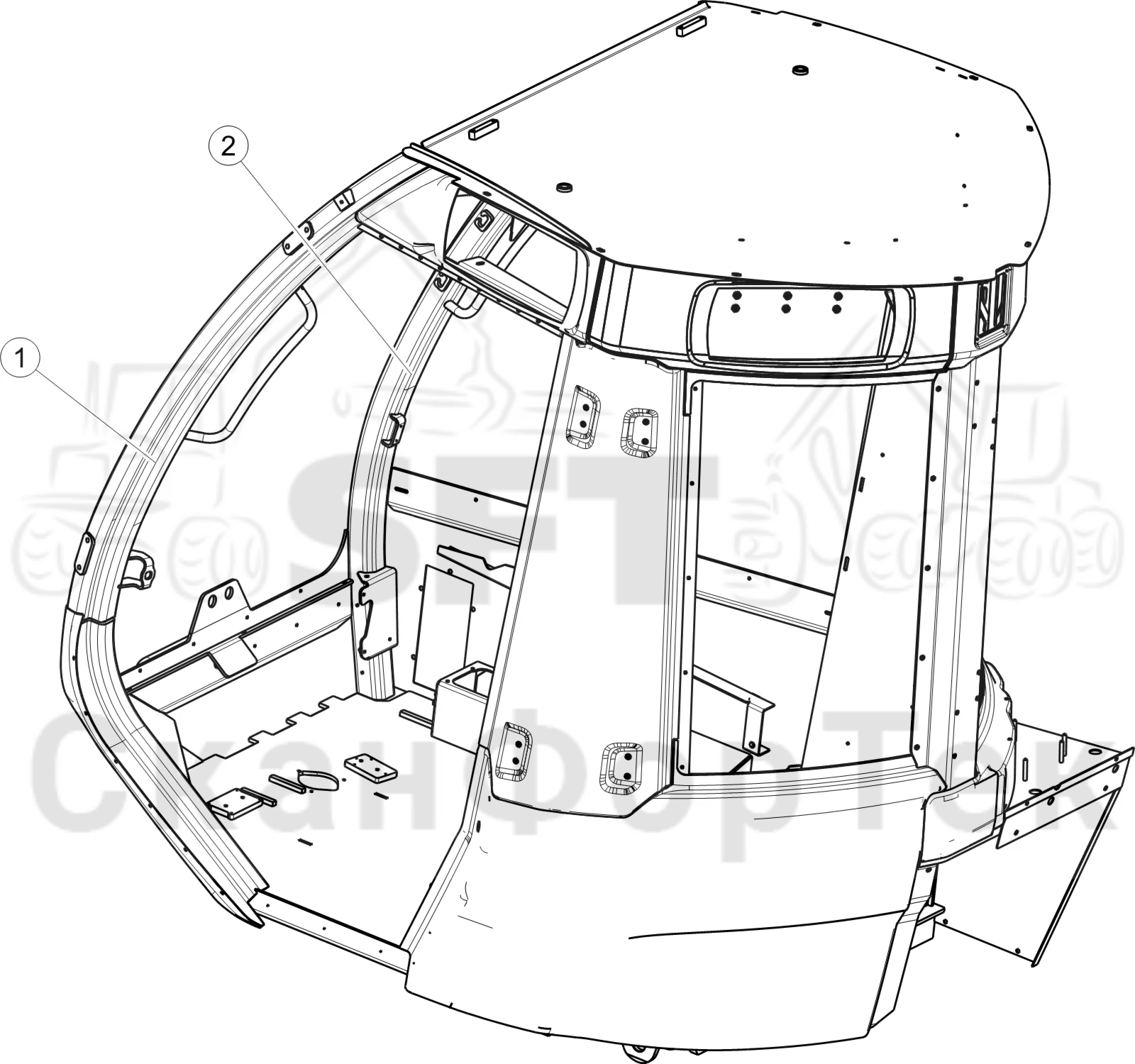 Схема: Бирки/Smart Crane
