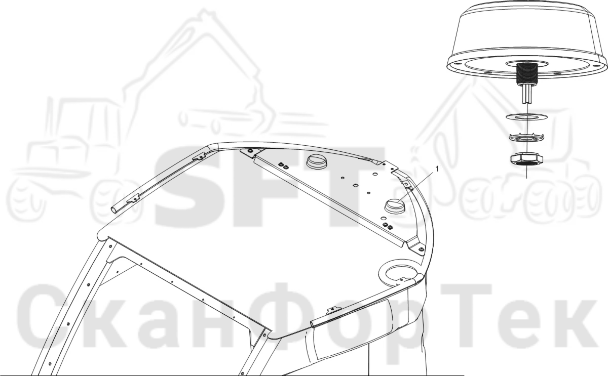 Схема: Антенна GPS