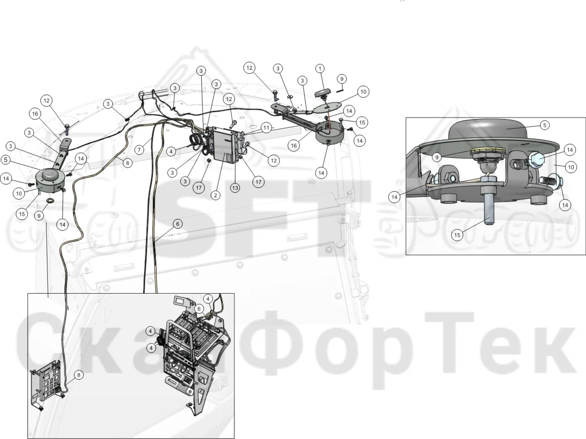 Схема: Retrofit assembly kit - Precision