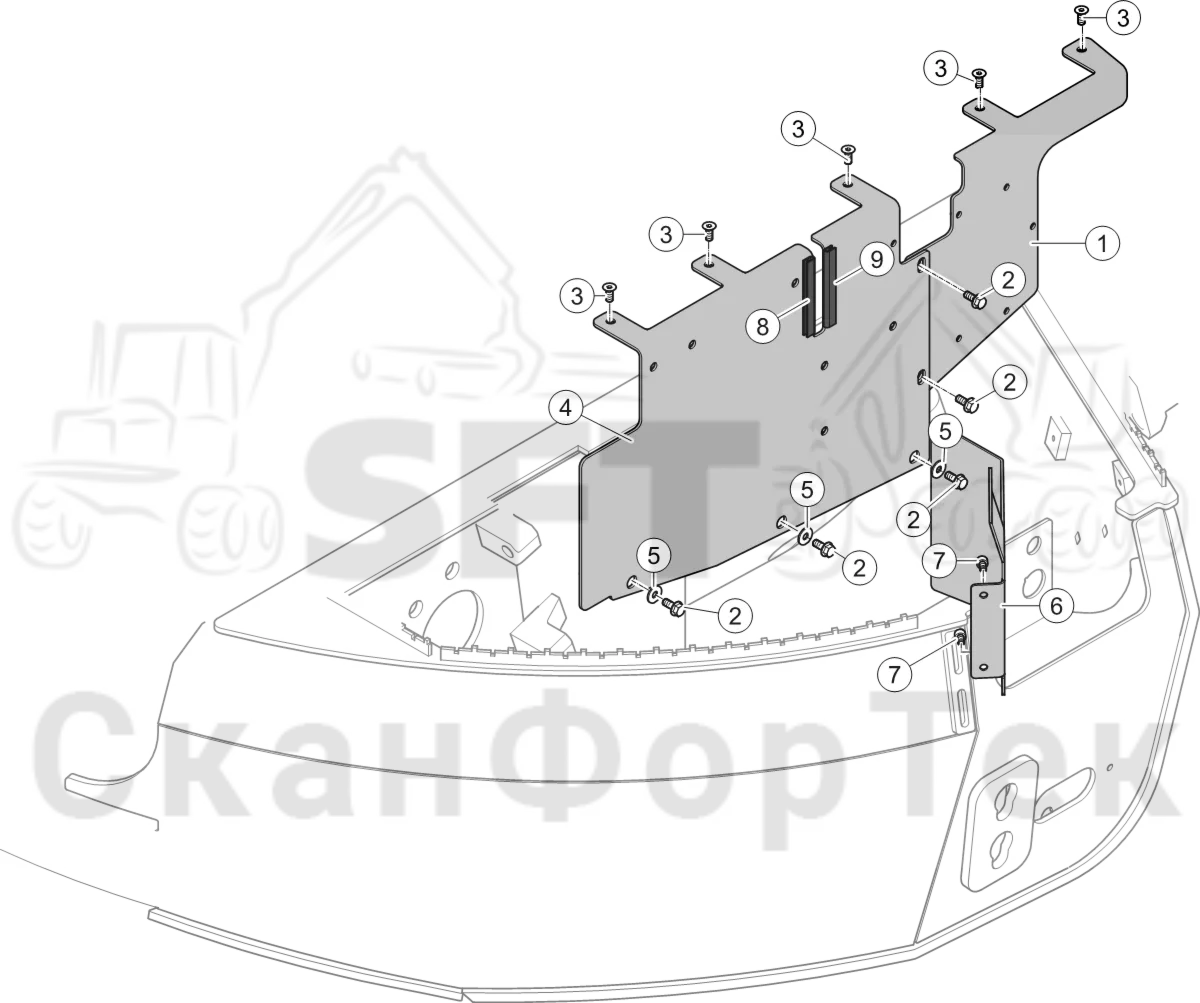 Схема: защита