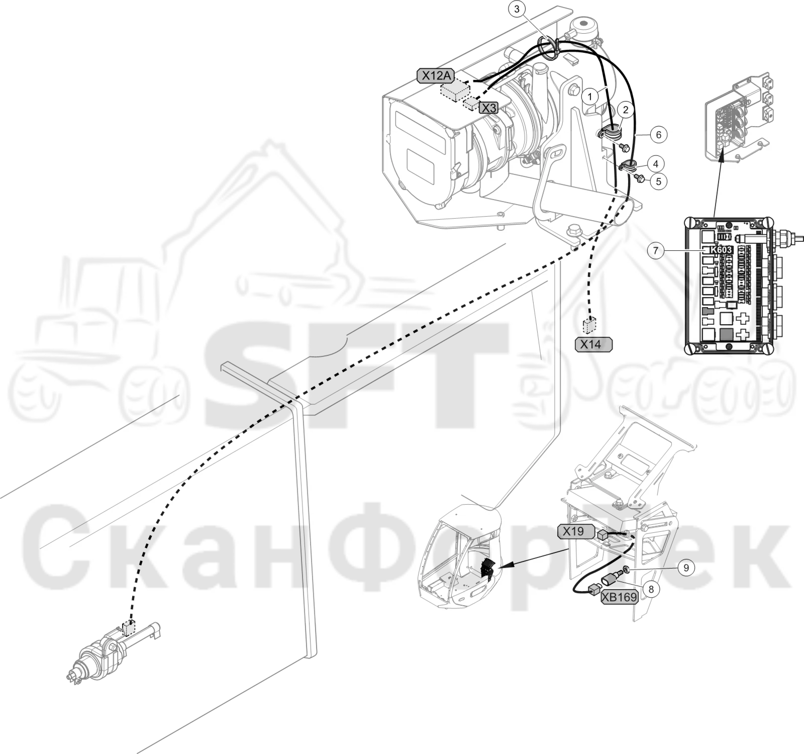 Схема: Комплект электрооборудования