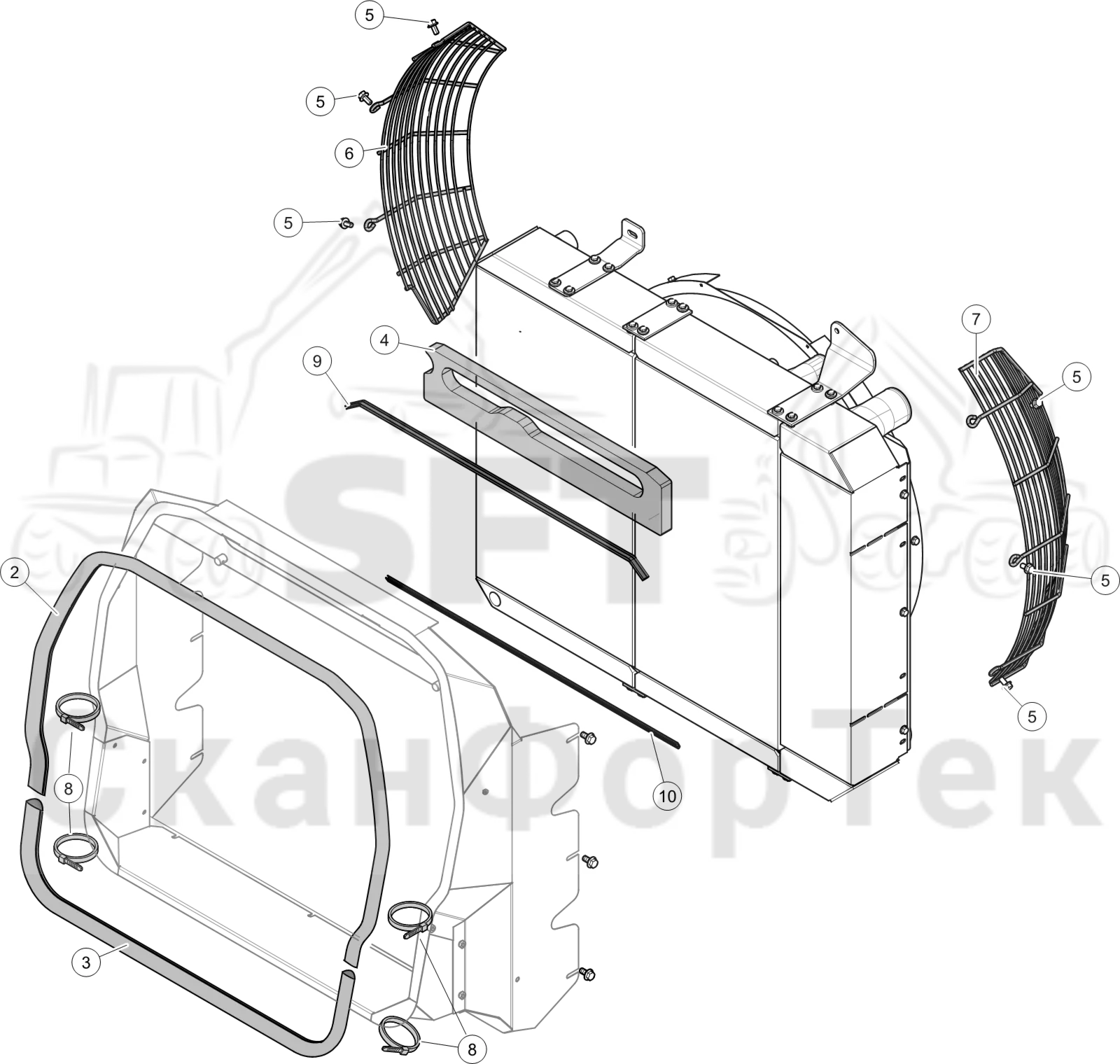 Схема: защита
