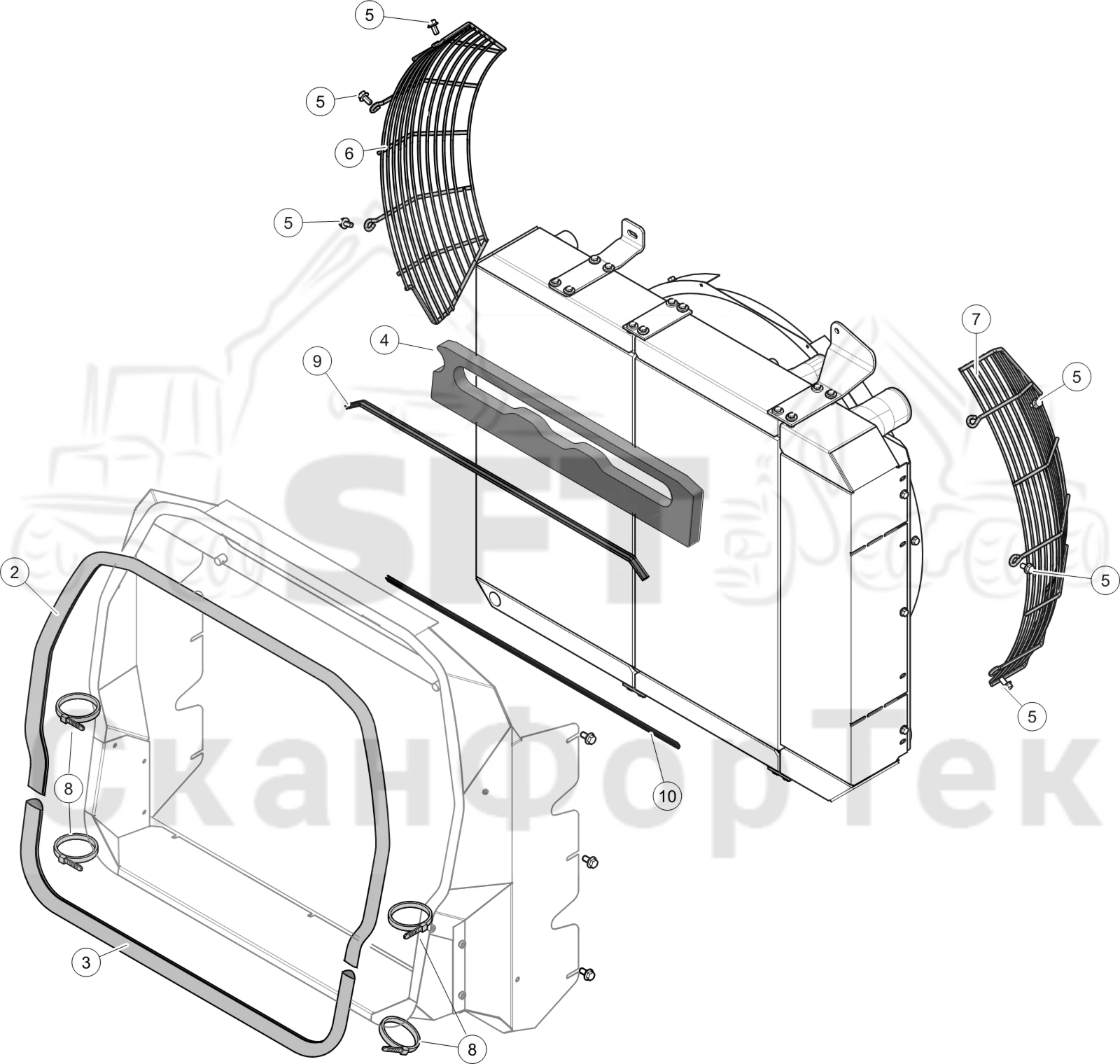 Схема: Защита  9112073491-
