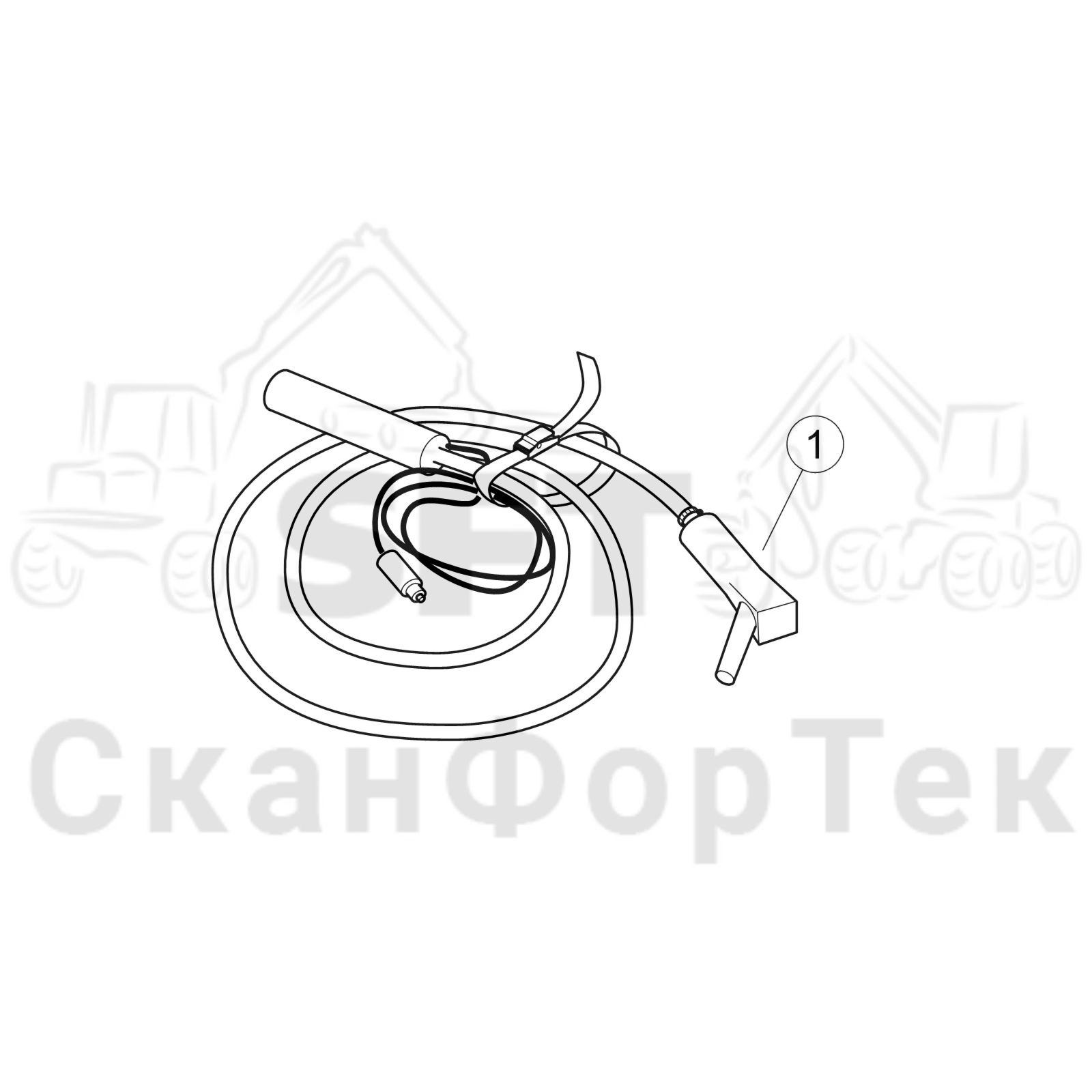 Схема: насос для заполнения AdBlue®/DEF