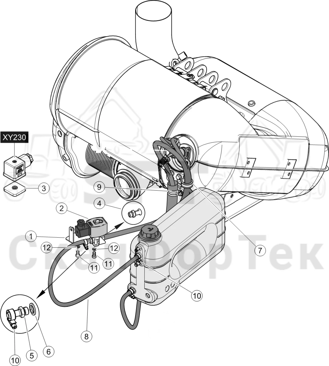 Схема: DEF Стандартное