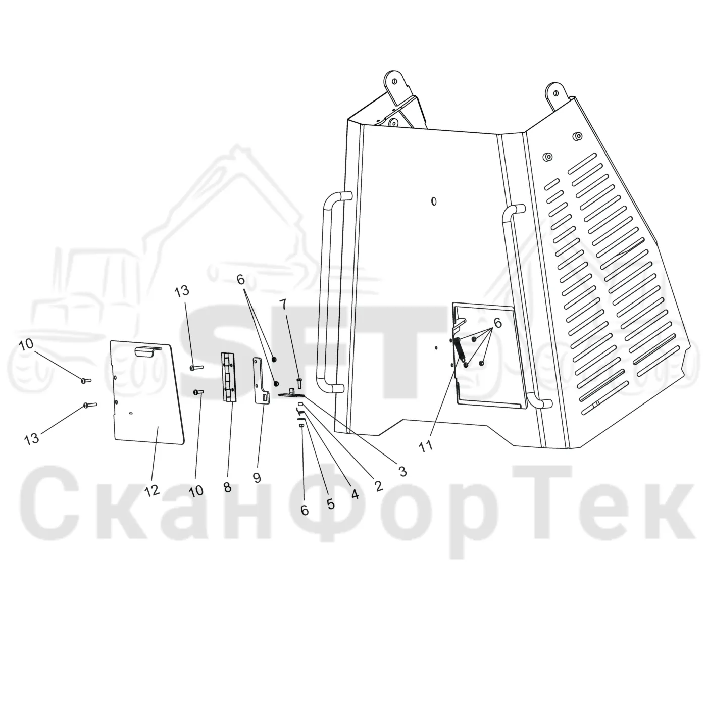 Схема: Hood
