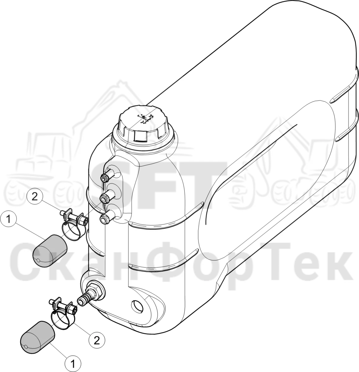 Схема: Пробка
