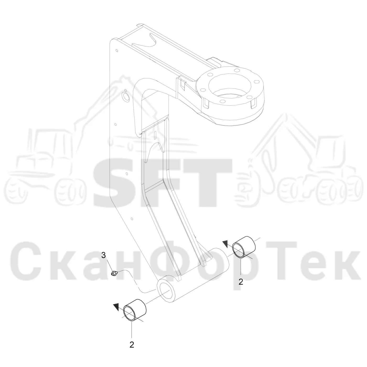 Схема: Тяга Std 3172021073- · Link