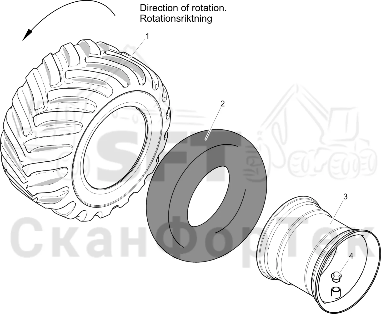 Схема: Nokian 710/45-26,​5 20 FKF SF
