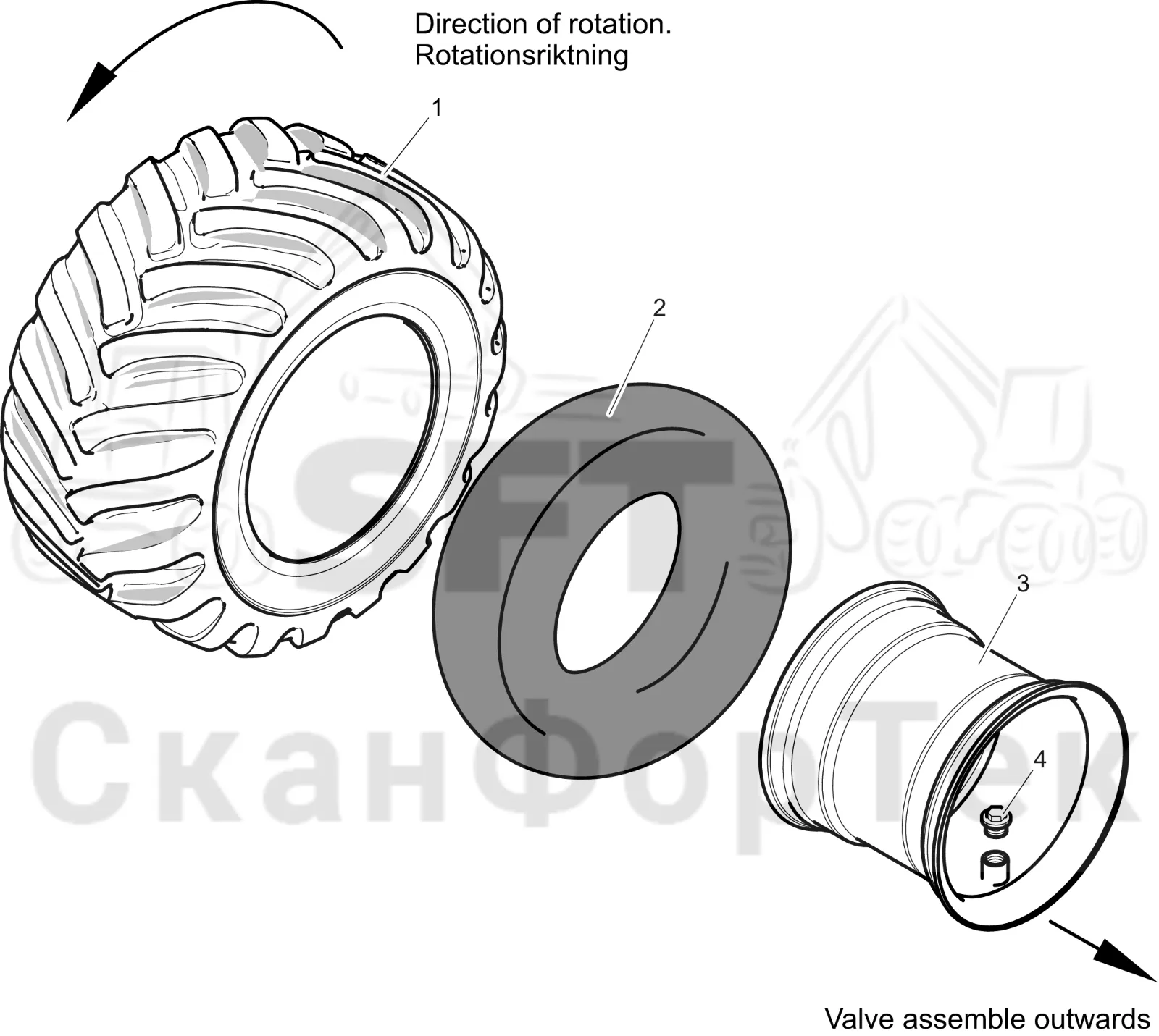 Схема: Nokian 600/55-26,​5 20 FR