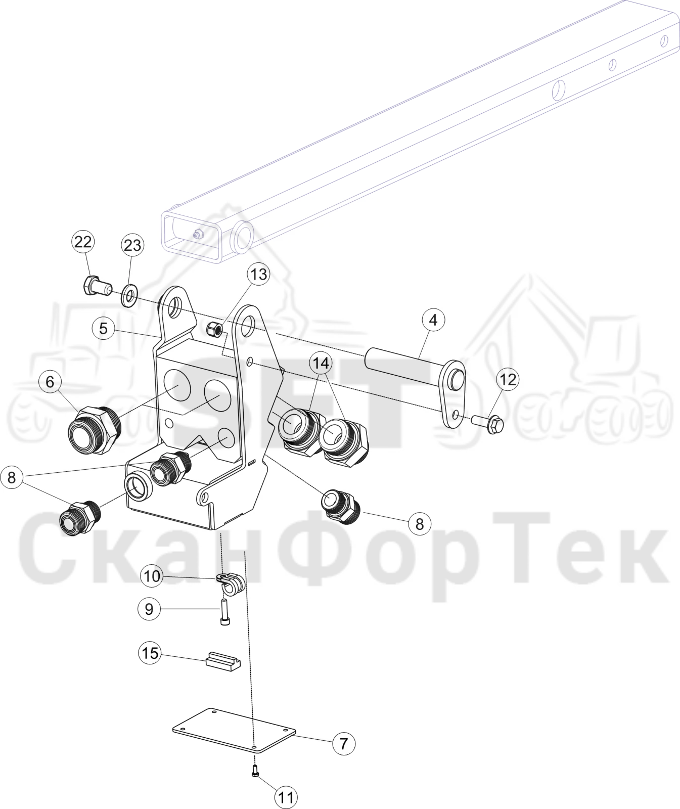 Схема: Блок