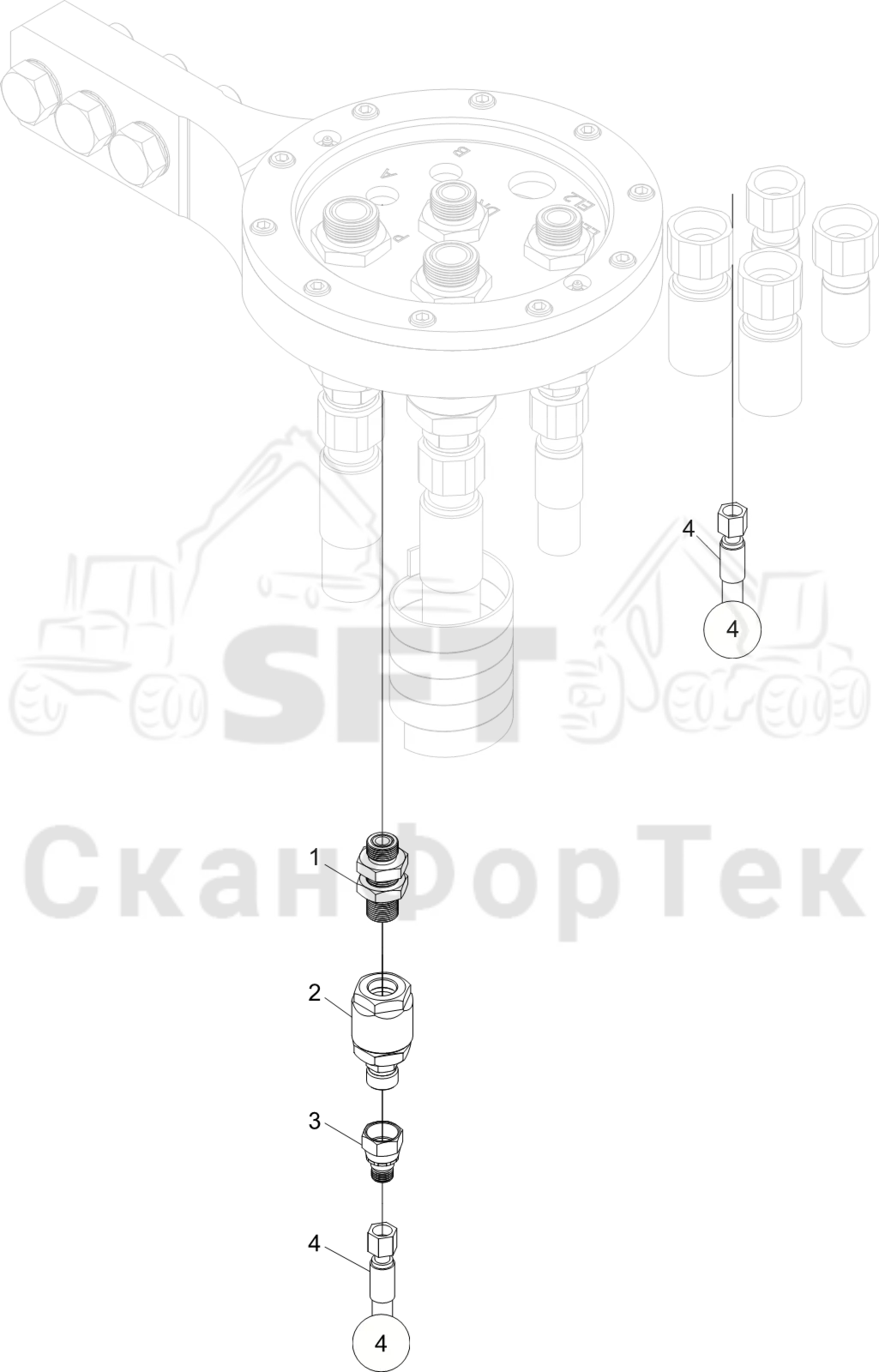 Схема: Держатель