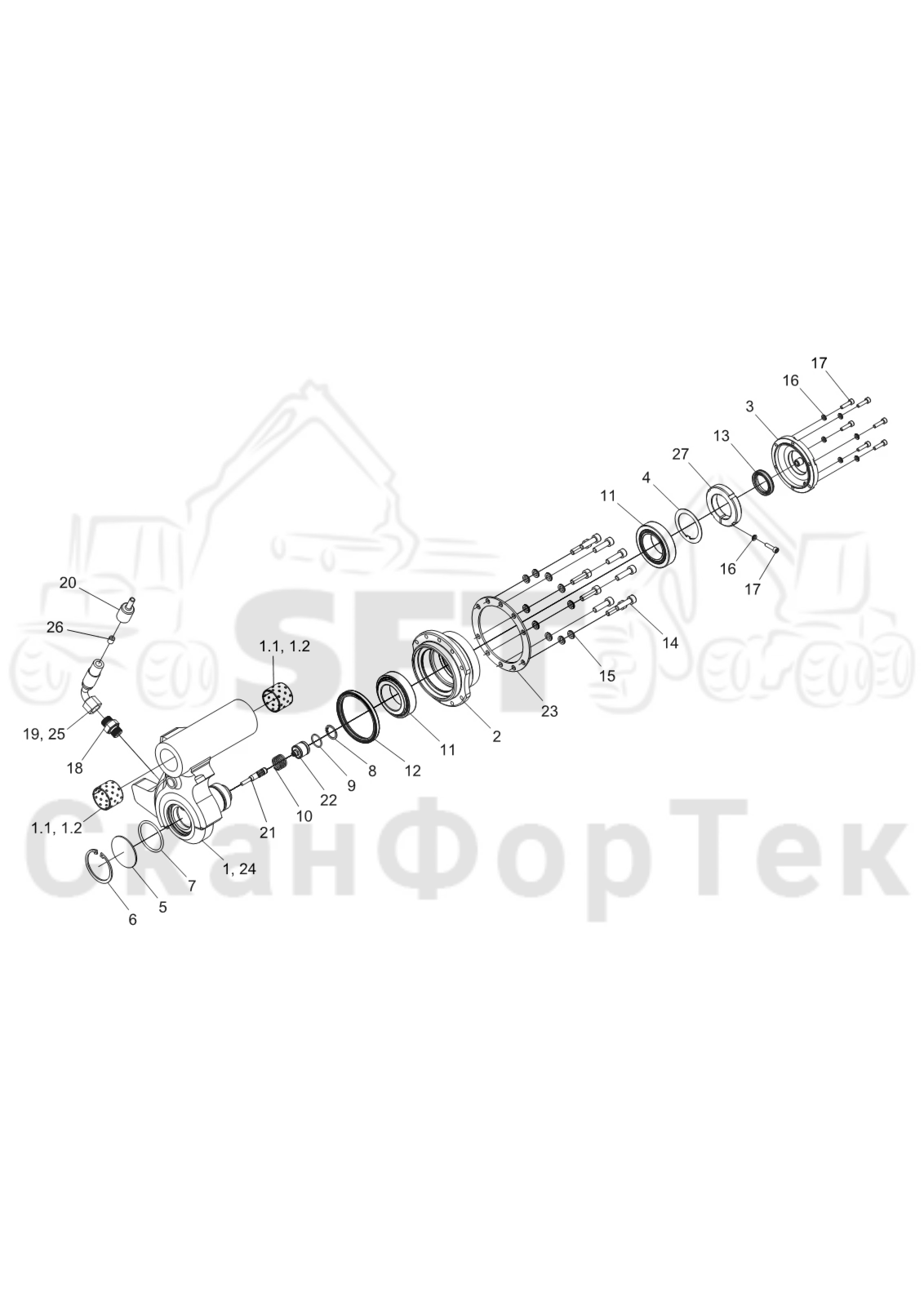 Схема: Измерительное оборудование 3132021255-