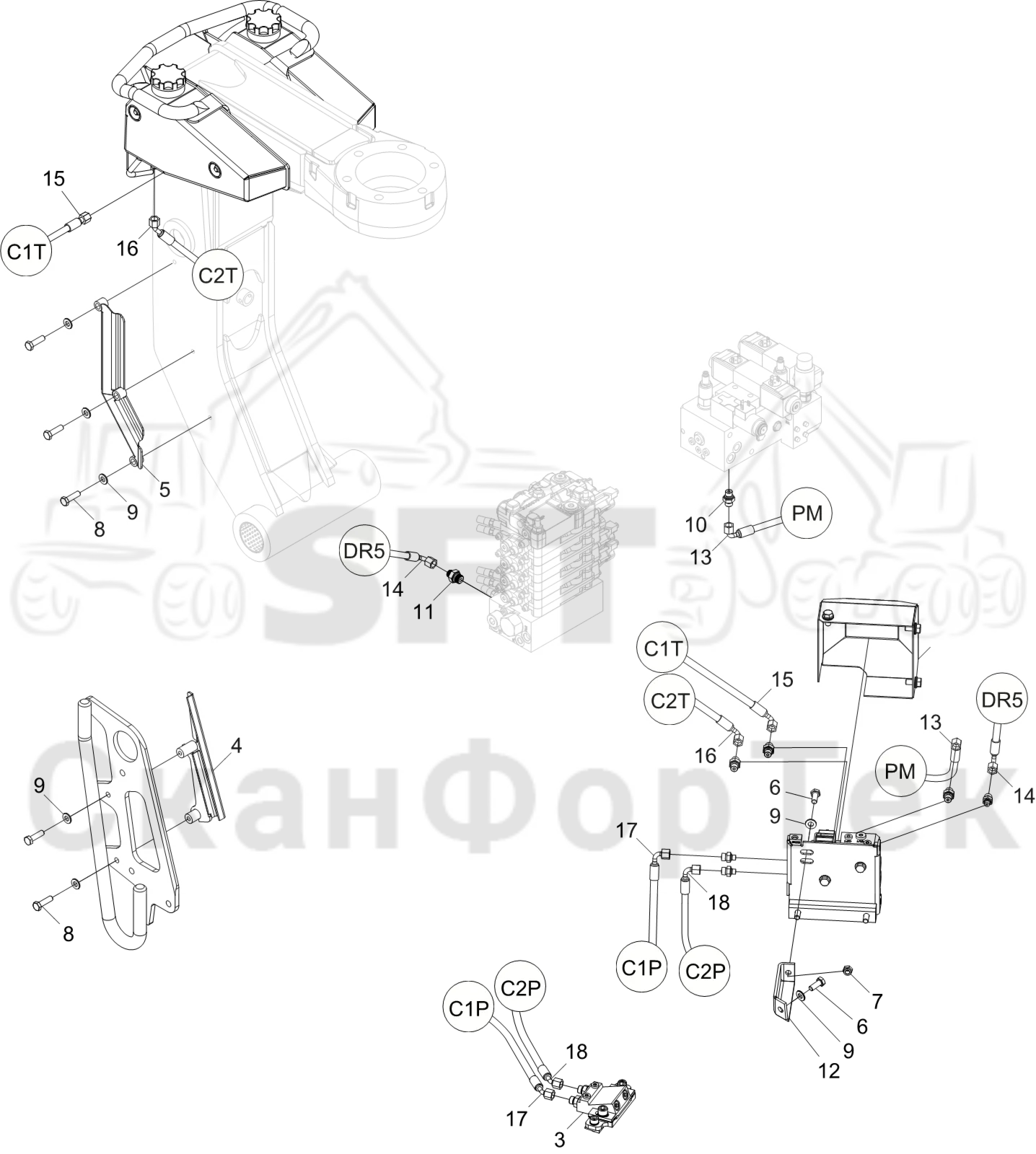 Схема: Цветовая маркировка