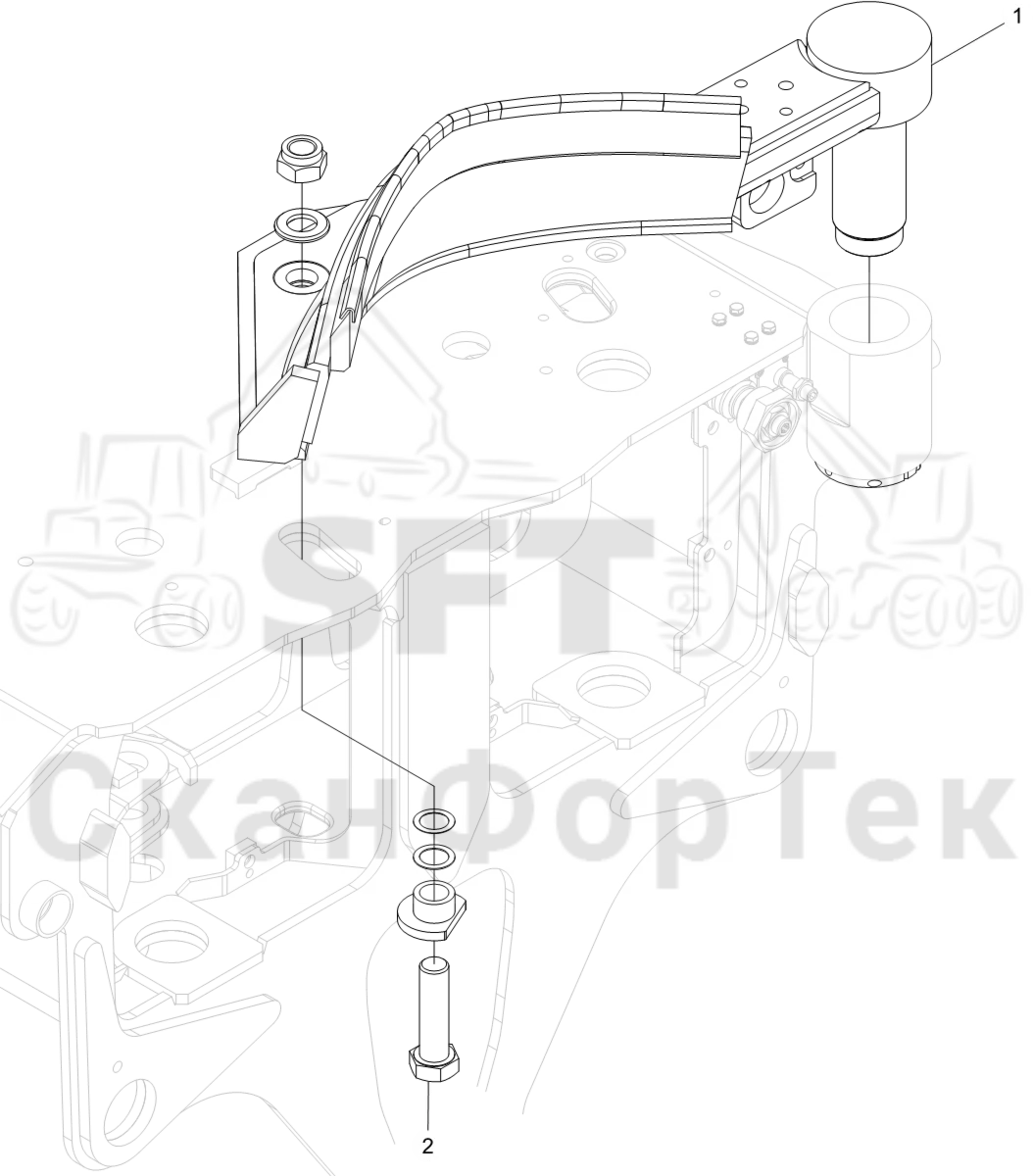 Схема: Верхний сучкорезный нож,​ сваривать