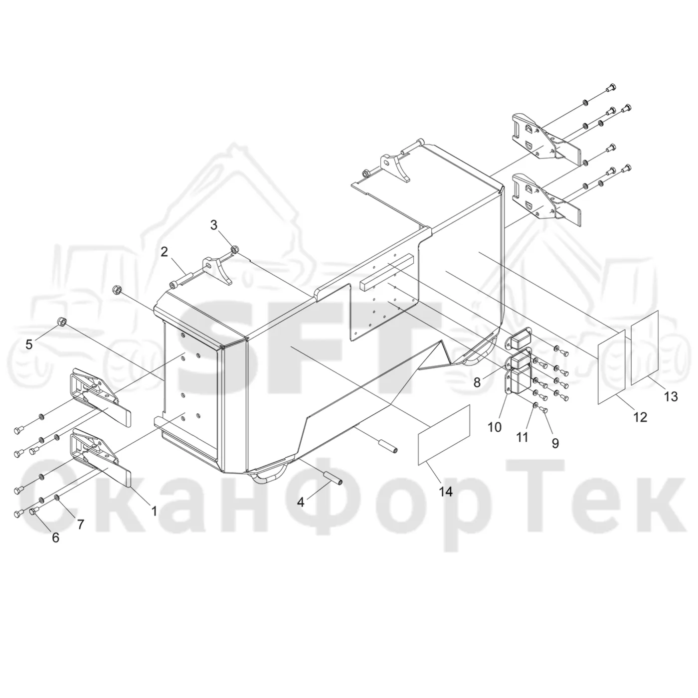 Схема: Крюк