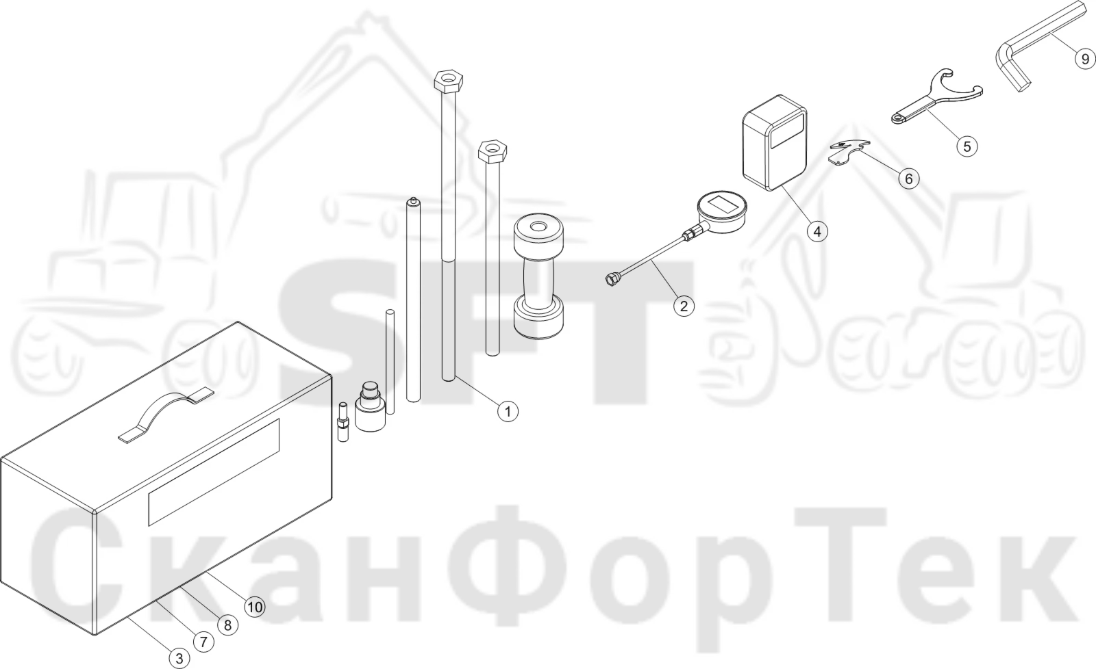 Схема: инструмент 3172022151-