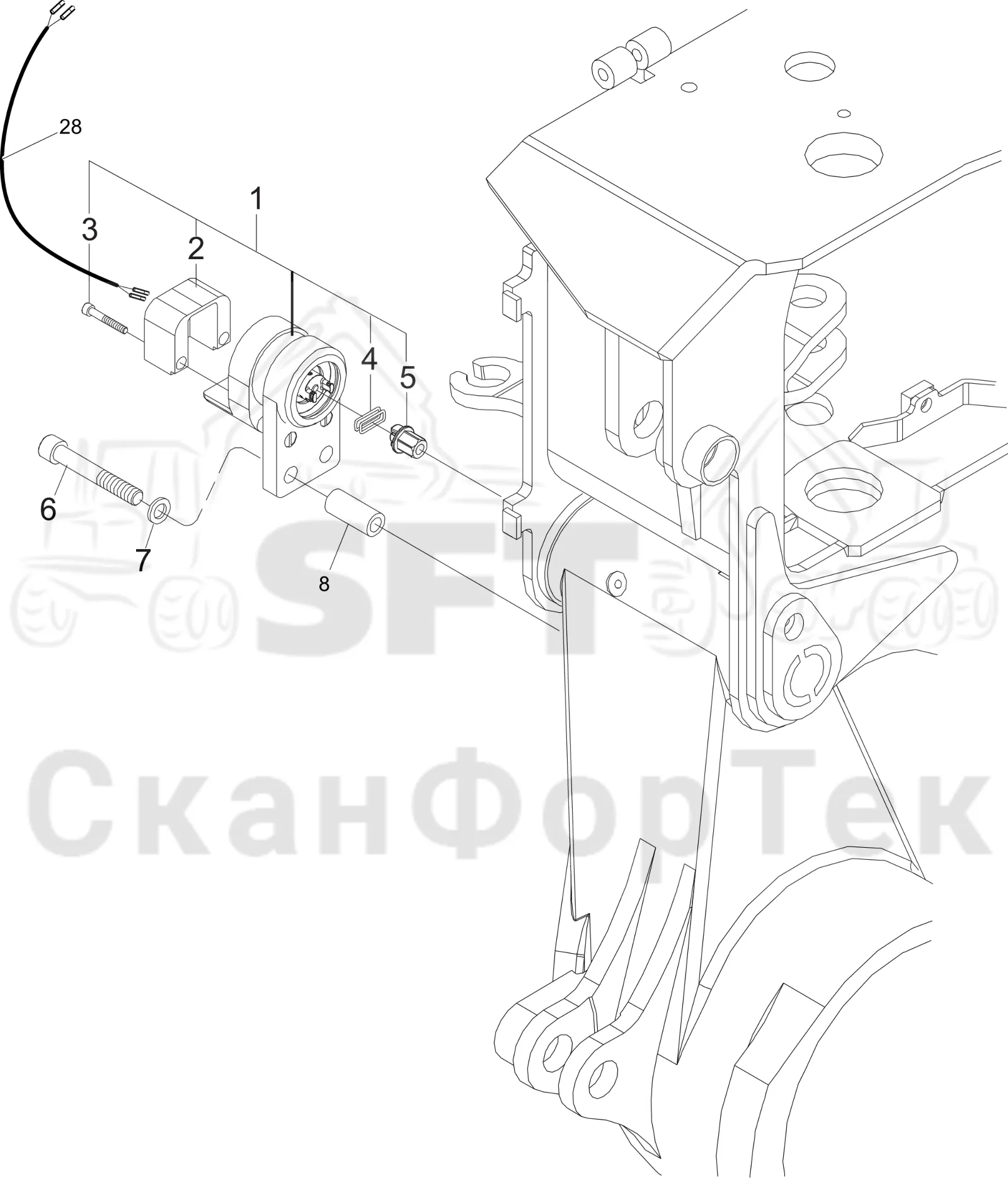 Схема: Измерение диаметра 3172018121-