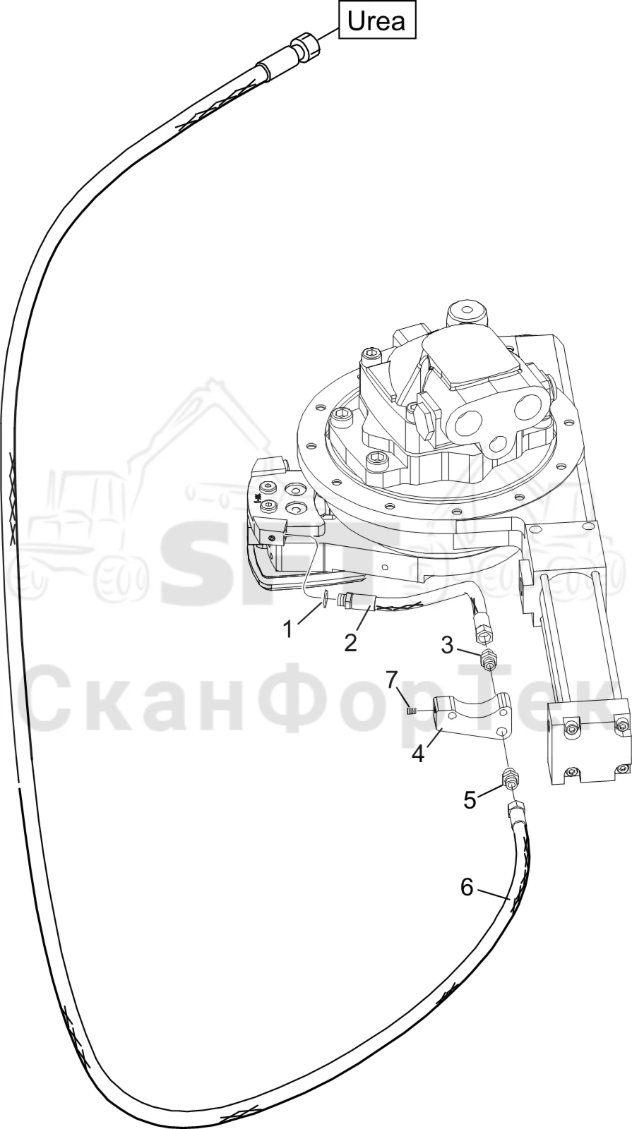 Схема: Корчевка пней/Автоматический натяжитель цепи 3172018131-