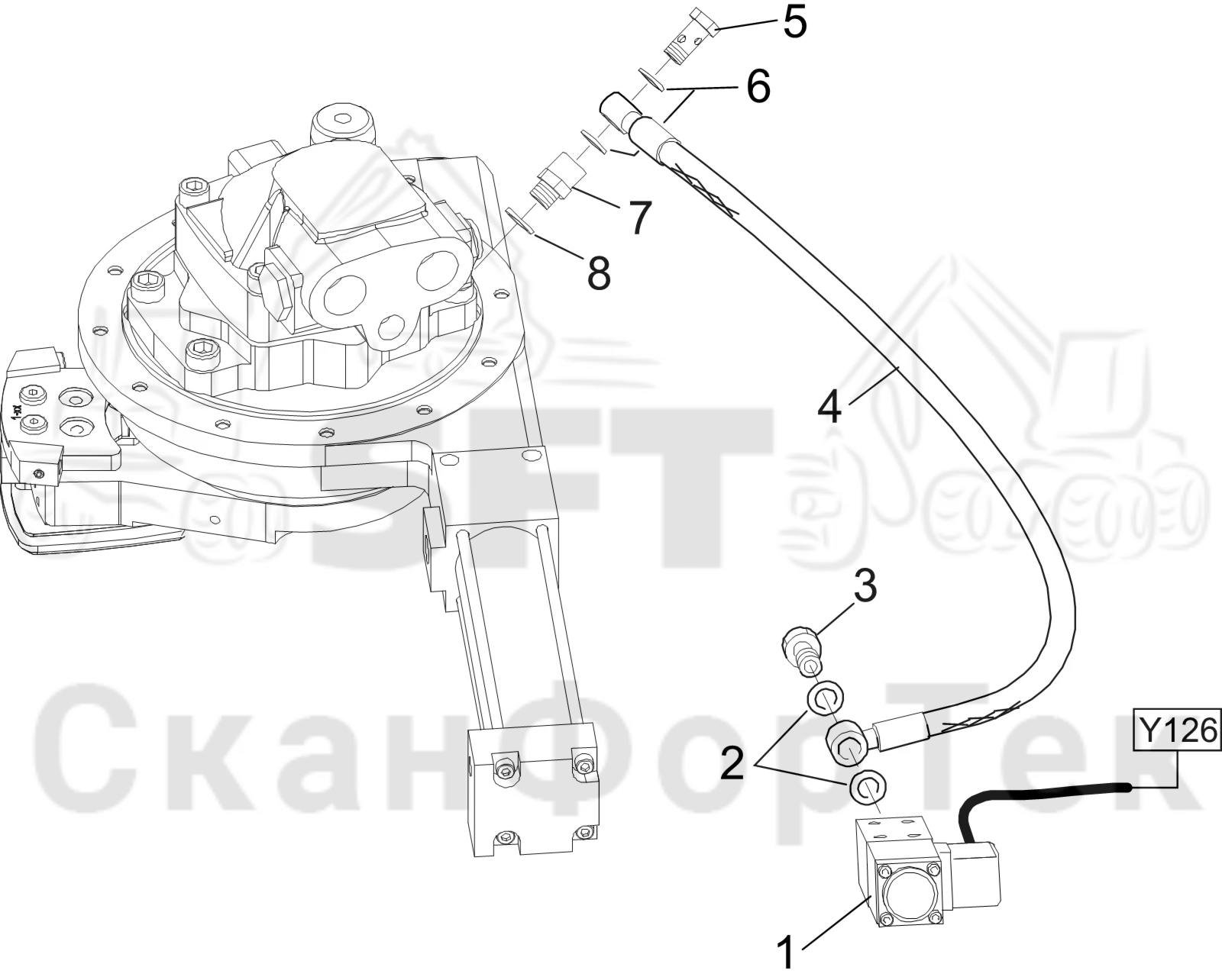 Схема: Оборудование для смазки/Автоматический натяжитель цепи 3172018131-