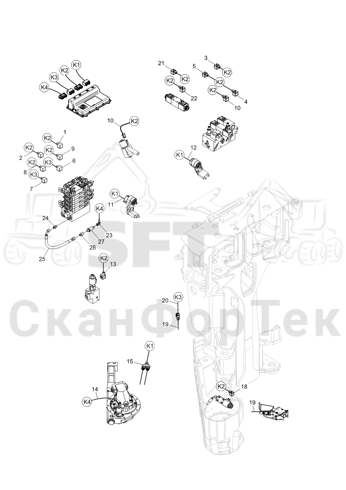 Схема: Комплект электрооборудования