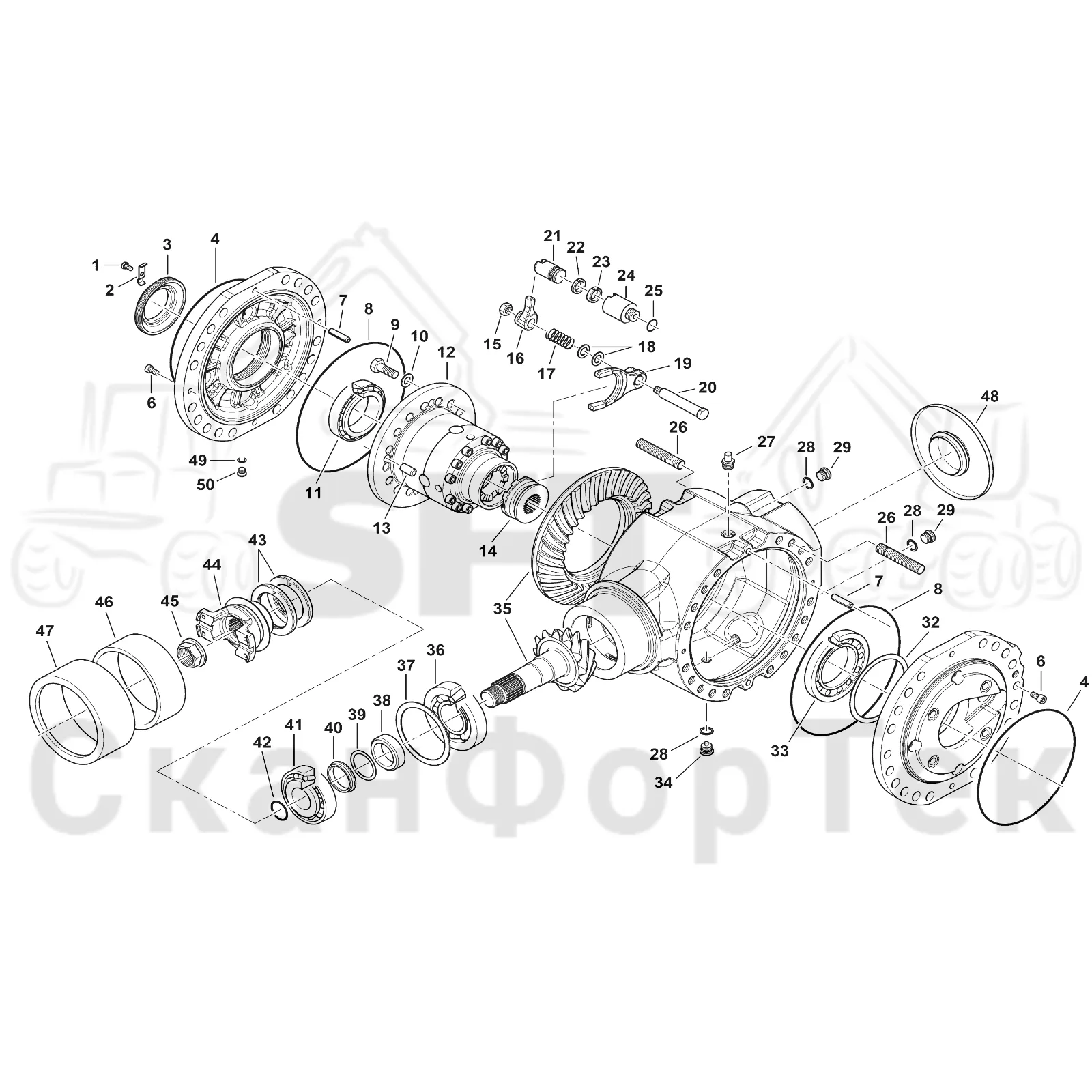 Схема: Differential