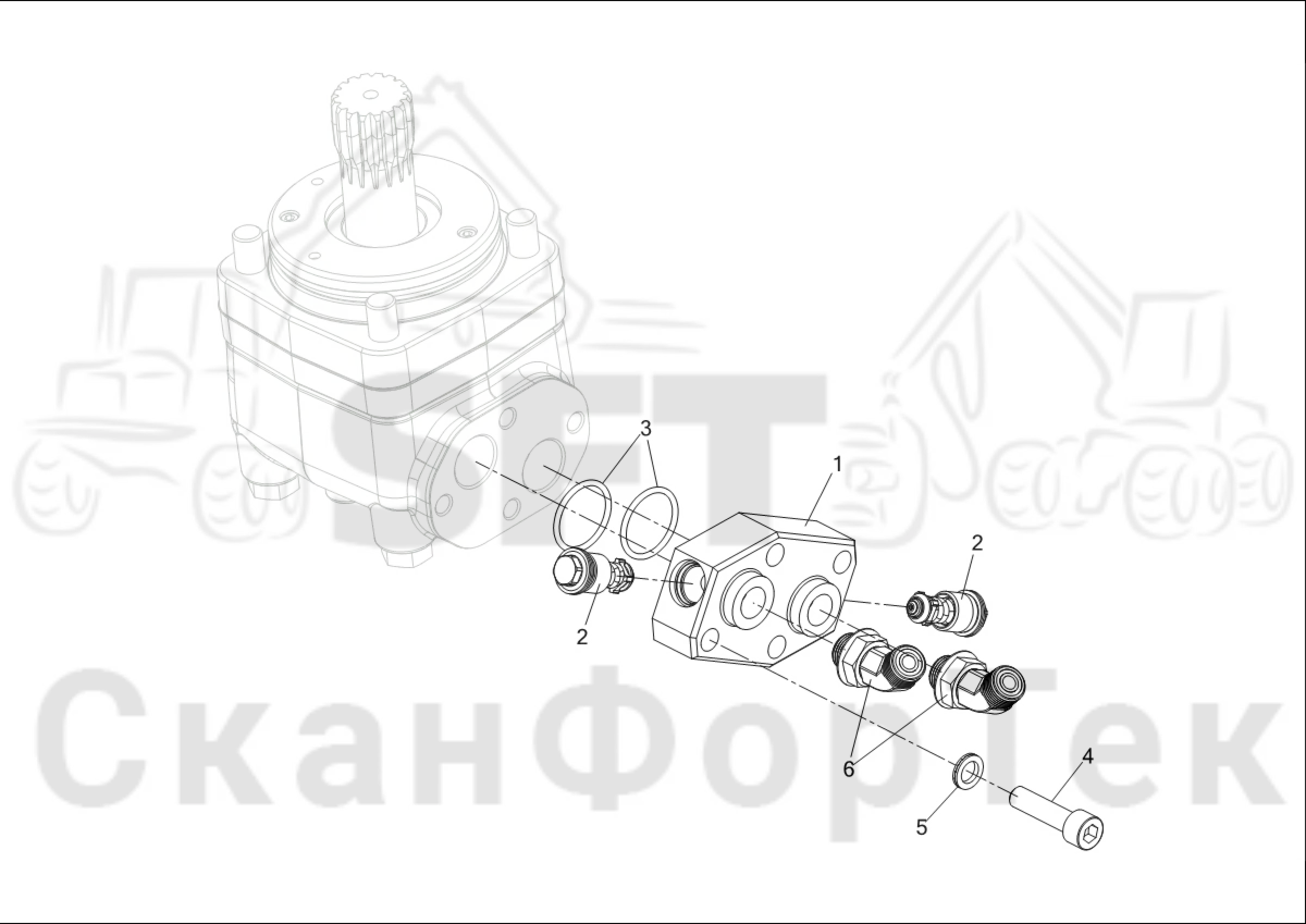 Схема: Блок