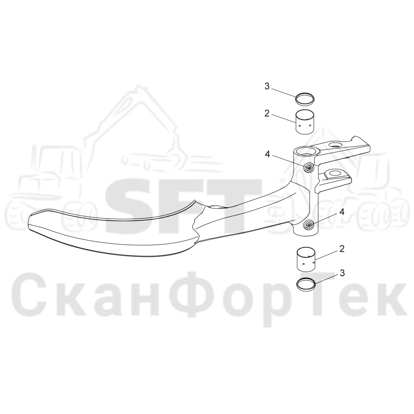 Схема: Сучкорезный нож