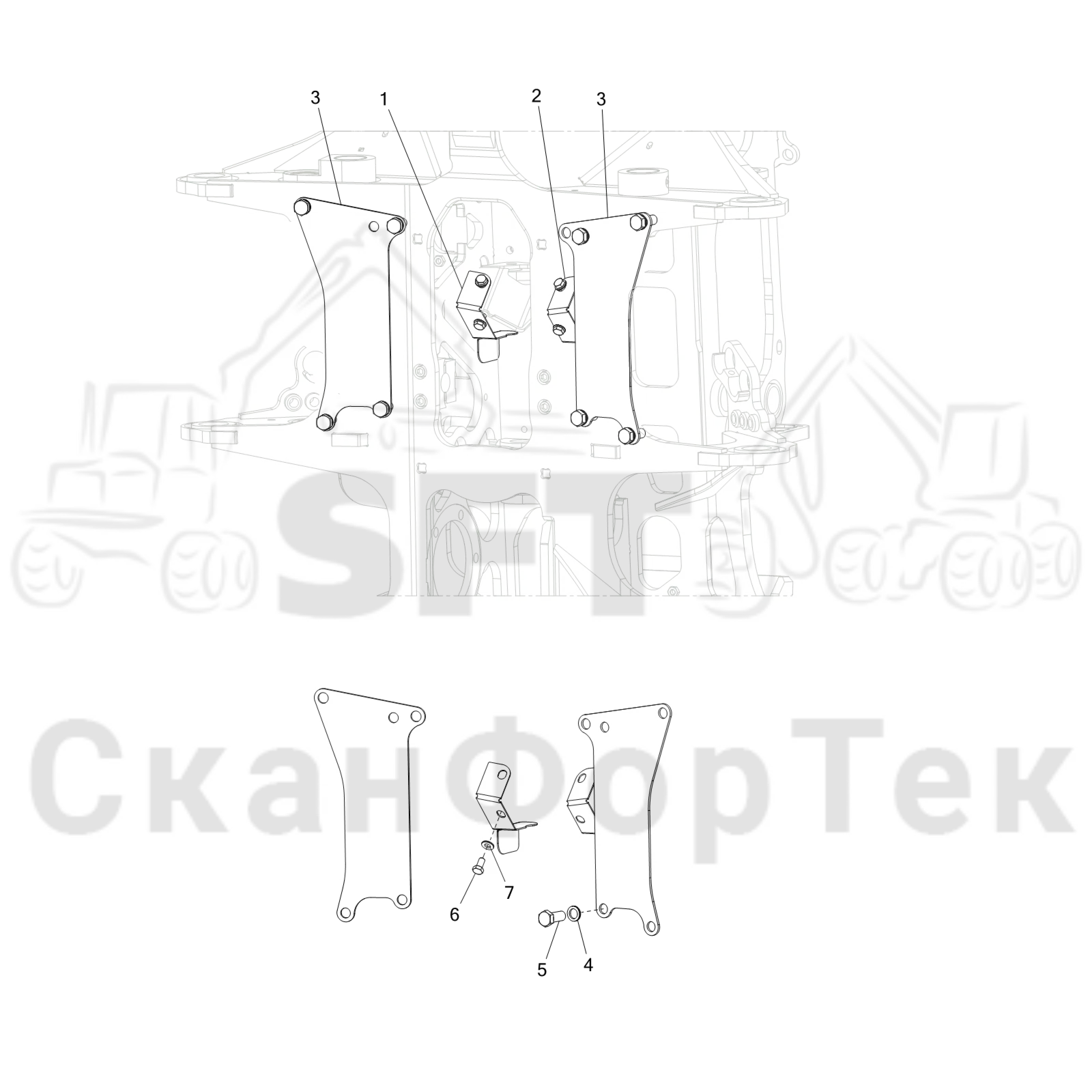 Схема: защита