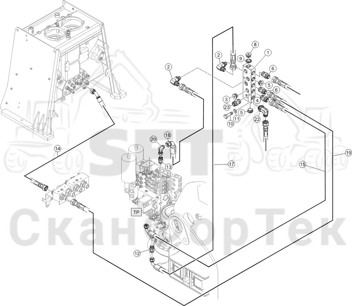 Схема: Дренаж