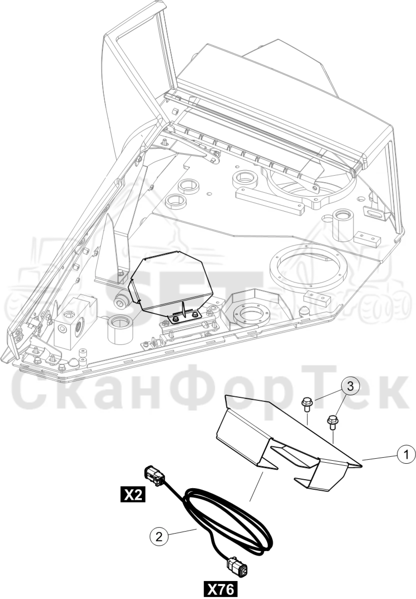 Схема: Комплект электрооборудования