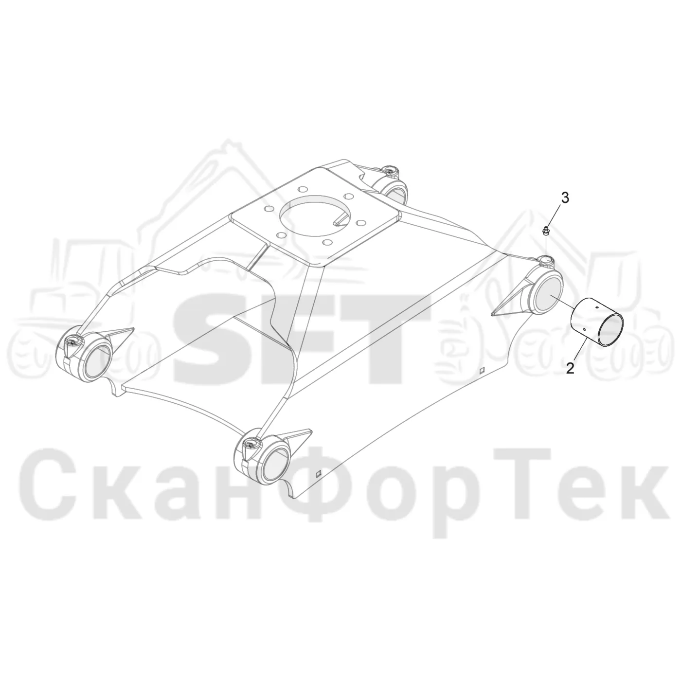 Схема: Корпус