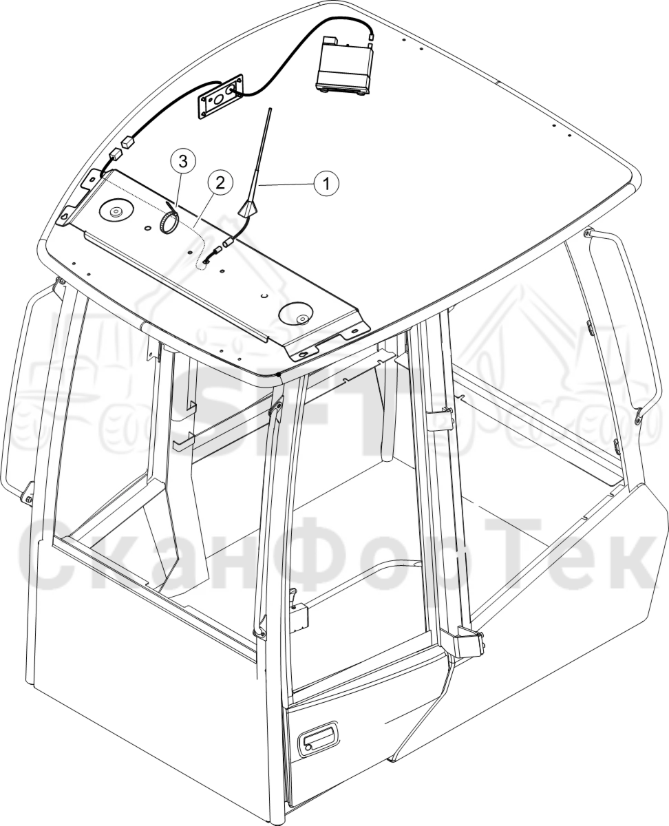 Схема: Антенна