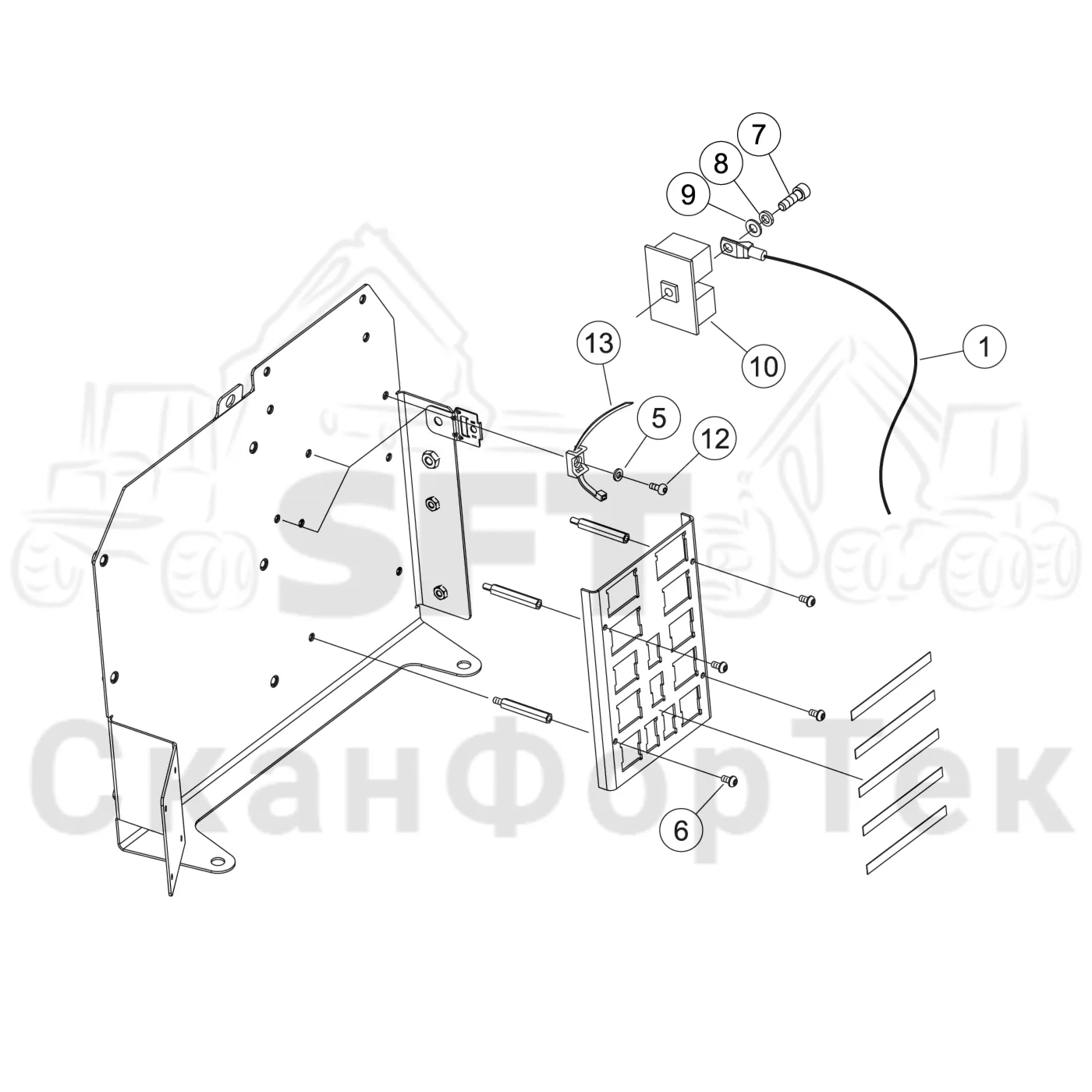 Схема: Panel