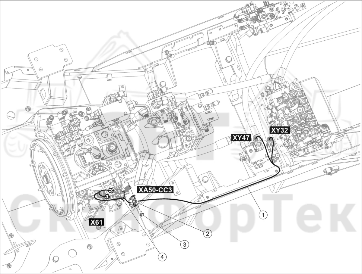 Схема: Retarder Комплект электрооборудования