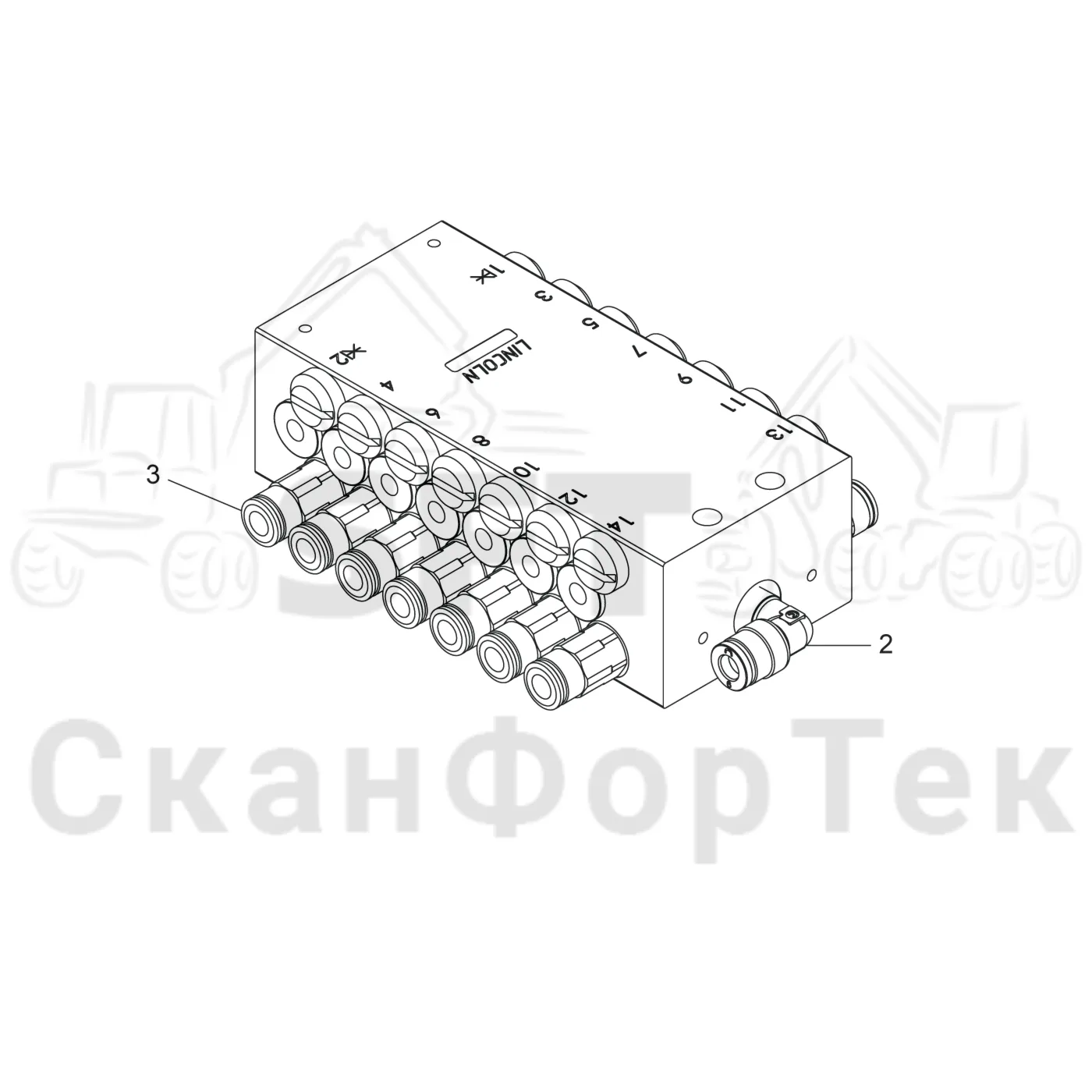 Схема: Блок