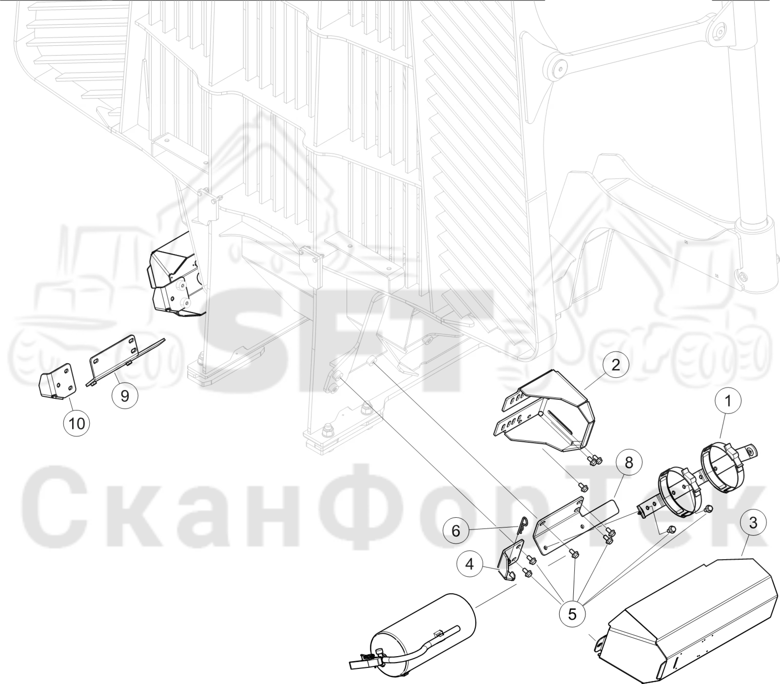 Схема: Монтаж